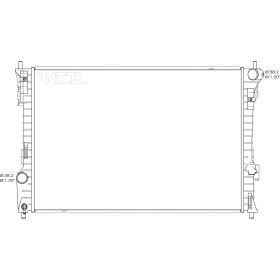 Ford Explorer 2011-2015 Radiator - RAD3001