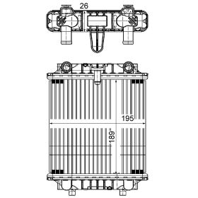 Audi A6 2012-2018 Radiator - RAD3015