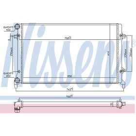 Audi Q7 2011-2015 Radiator - RAD3102