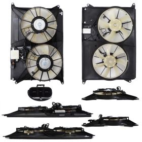 Subaru Tribeca 2008-2014 Dual Fan Assembly - SU3115128