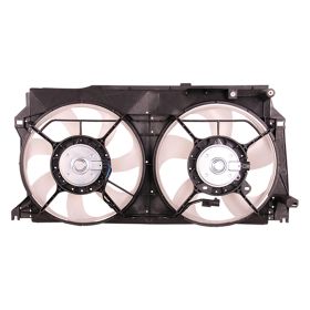 2013-2020 Subaru Brz - Radiator And Condenser Fan Assembly With Two Fans Side By Side - SU3115130