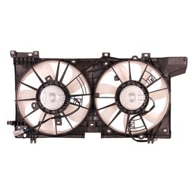 Subaru Legacy 2015-2018 Dual Radiator And Condenser Fan Assembly - SU3115132