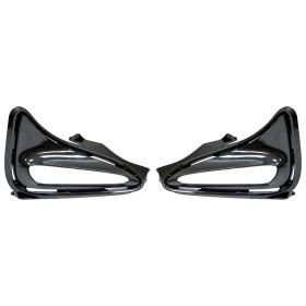 2017-2019 Toyota Corolla Sedan - Driver And Passenger 2-piece Daytime Running Light Bezel Set - TO1037104