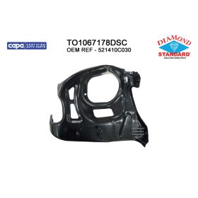 2014-2021 Toyota Tundra 4wd - Passenger Side Front Bumper Mounting Bracket - TO1067178