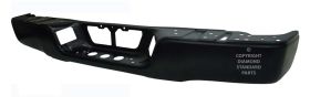 2007-2013 Toyota Tundra Pickup - Rear Step Bumper Face Bar - TO1102248
