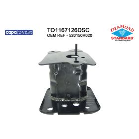 2013-2018 TOYOTA RAV4 Rear Passenger Side Bumper Impact Bar Bracket - Diamond Standard - TO1167126DSC OEM# 520150R020