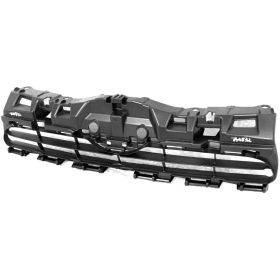 2015-2017 Toyota Prius C - Upper Grille Mounting Panel [mounts Behind Upper Grille] Matte Black Finish - TO1200403