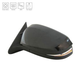 Toyota Highlander 2017-2019 Driver Side Power Door Mirror - TO1320361