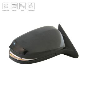 2017-2019 Toyota Highlander Passenger Side Power Door Mirror - TO1321361