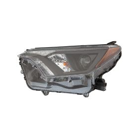 2017-2018 Toyota Rav4 - Driver Side Halogen Headlight Assembly - TO2502268