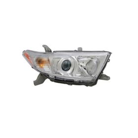 2011-2013 Toyota Highlander - Passenger Side Headlight Assembly - TO2503208