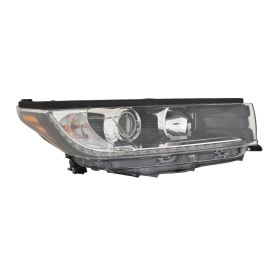 2017-2018 Toyota Highlander - Passenger Side Halogen Headlight Assembly - TO2503253
