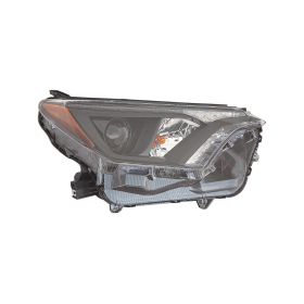 2017-2018 Toyota Rav4 - Passenger Side Halogen Headlight Assembly - TO2503268