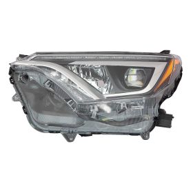 2016-2018 Toyota Rav4 - Reconditioned Oe Driver Side Led Headlight Lens And Housing - TO2518190