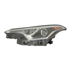 2018-2019 Toyota Chr - Driver Side Halogen Headlight Lens And Housing - TO2518193