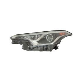 Toyota CHR 2018-2019 Driver Side Halogen Headlight Lens Housing - TO2518193