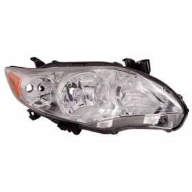 2011-2013 Toyota Corolla Sedan - Passenger Side Headlight Lens And Housing - TO2519131