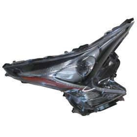 2016-2018 TOYOTA PRIUS Passenger Side Halogen Headlight Lens Housing - CAPA Certified - TO2519192C OEM# 8114047741