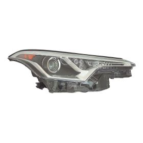 2018-2019 Toyota Chr - Passenger Side Halogen Headlight Lens Housing - TO2519193