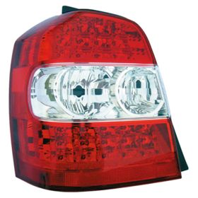 Toyota Highlander Hybrid 2006-2007 Driver Side Tail Light Lens And Housing - TO2800162V