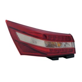 2016-2018 TOYOTA AVALON Driver Side Outer Tail Light Assembly - CAPA Certified - TO2804129C