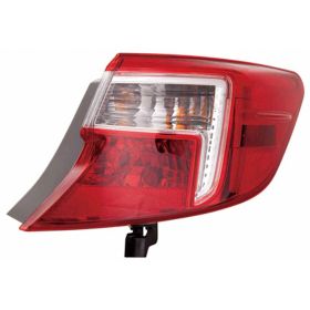 2012-2014 Toyota Camry Hybrid - Passenger Side Outer Tail Light Assembly - TO2805114