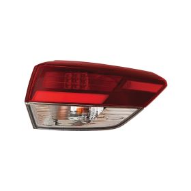 2019 Toyota Highlander Passenger Side Outer Tail Light Assembly - CAPA Certified ®