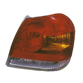 Toyota Echo 2003-2005 Driver Side Tail Light Lens And Housing - TO2818123
