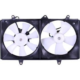 Toyota Corolla Sedan 1998-2002 Dual Cooling Fan Assembly - TO3115106