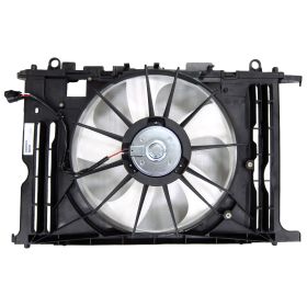 Toyota Corolla Sedan 2009-2010 Radiator Fan Assembly Without Control Unit For Models With 1.8l L4 - TO3115156