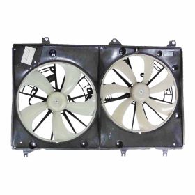 Toyota Highlander Hybrid 2008 Dual Radiator And Condenser Fan Assembly - TO3115185
