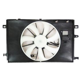 Toyota CHR 2018-2019 Radiator And Condenser Fan Assembly With One Big Fan - TO3115203