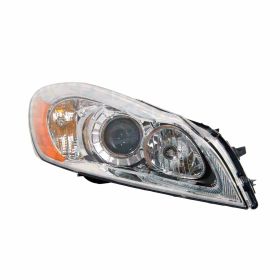 2010-2013 Volvo C70 - Passenger Side Halogen Headlight Assembly Supplied By Tier 1 Manufacturer - VO2503152