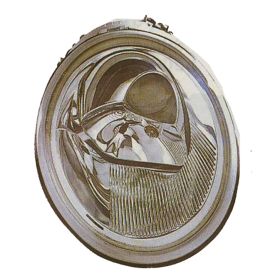 Volkswagen Beetle 2002-2004 Driver Side Head Light Assembly - VW2502121