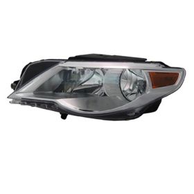 Volkswagen CC 2009-2012 Driver Side Halogen Head Light Assembly - VW2502139