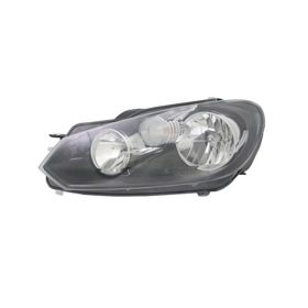 Volkswagen Jetta Wagon 2010-2014 Driver Side Halogen Headlight Assembly - VW2502145