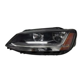 Volkswagen Jetta (type 6) 2017-2018 Driver Side Halogen Headlight Assembly - VW2502168