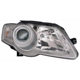 Volkswagen Passat 2006-2010 Passenger Side Halogen Head Light Assembly - VW2503134