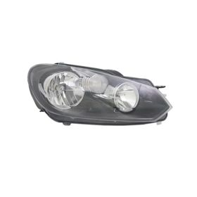 Volkswagen Jetta Wagon 2010-2014 Passenger Side Halogen Headlight Assembly - VW2503145