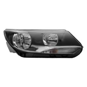 Volkswagen Tiguan Limited 2012-2017 Passenger Side Halogen Headlight Assembly - VW2503152