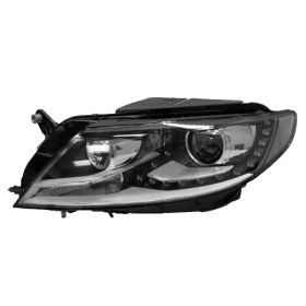 Volkswagen CC 2013-2017 Driver Side Hid Headlight Lens Housing - VW2518115