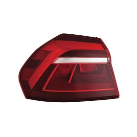 2017-2019 VOLKSWAGEN PASSAT (2012-) Driver Side Outer Tail Light Assembly - CAPA Certified - VW2804129C OEM# 561945095P