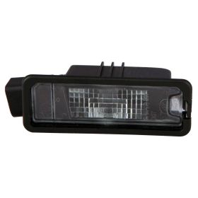 Volkswagen E Golf 2015-2018 Driver Or Passenger Side Rear Halogen License Plate Light Assembly - VW2870108