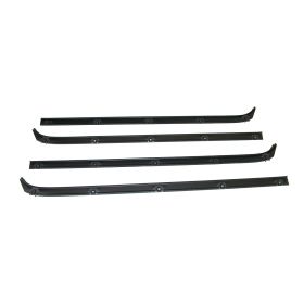 Dodge Pickup Fullsize 1980-1993 Inner And Outer Driver Side And Passenger Side Door Window Belt-weatherstrip Kit - WST010252