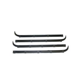 Ford Pickup Heavyduty 1987-1996 Inner And Outer Driver Side And Passenger Side Door Window Belt-weatherstrip Kit - WST010275