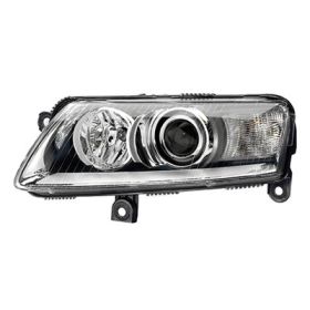 Audi A6 2006-2008 Passenger Side Hid Headlight Lens And Housing - AU2503122