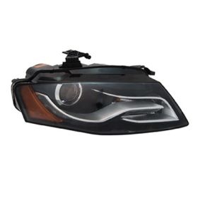 Audi A4 2009-2010 Passenger Side Hid Head Light Lens And Housing - AU2503150