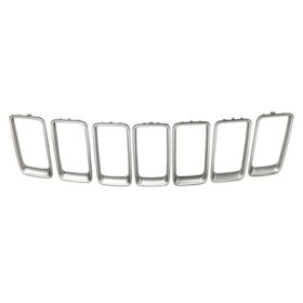Jeep Grand Cherokee 2014-2016 Grille Trim Ring 7-piece Set - CH1210117