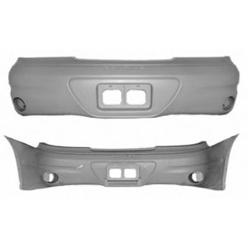 Pontiac Grand Am 2003-2005 Rear Bumper Cover - GM1100664