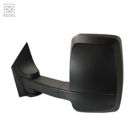 2003-2018 Chevrolet Van Chevy Express Driver Side Manual Door Mirror - GM1320529
